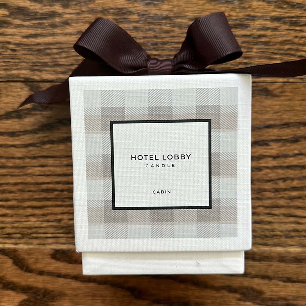 Hotel Lobby Luxury Candle